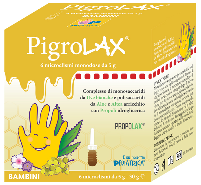 MICROCLISMA PIGROLAX BAMBINI 6 X 5 G - Newepa Srl