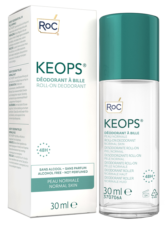 ROC KEOPS DEODORANTE ROLL-ON 48H 30 ML - Newepa Srl