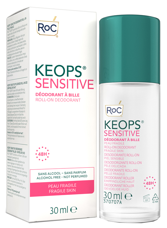 ROC KEOPS DEODORANTE ROLL-ON 48H SENSITIVE 30 ML - Newepa Srl