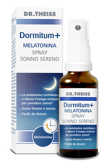 THEISS DORMITUM + MELATONINA SPRAY SONNO SERENO 30 ML - Newepa Srl
