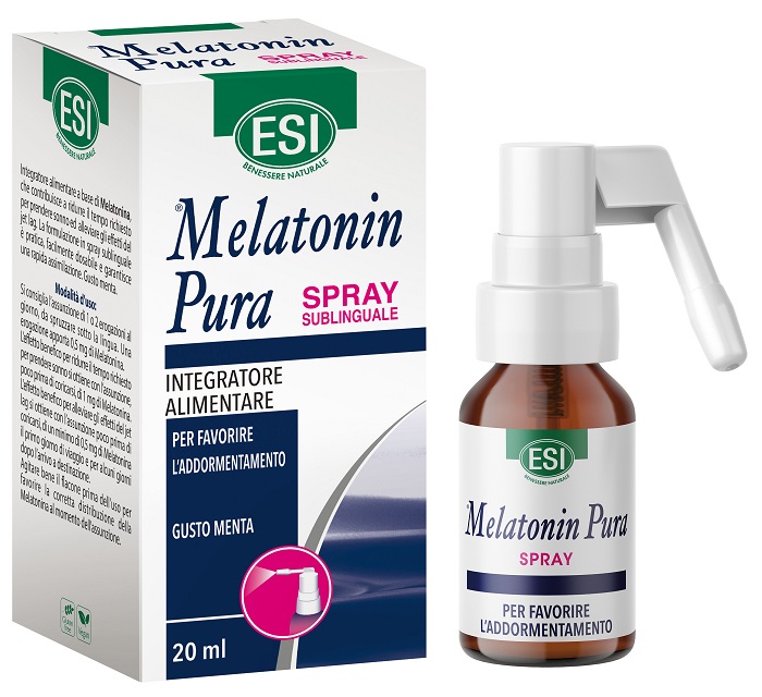 ESI MELATONIN PURA SPRAY 20 ML - Newepa Srl