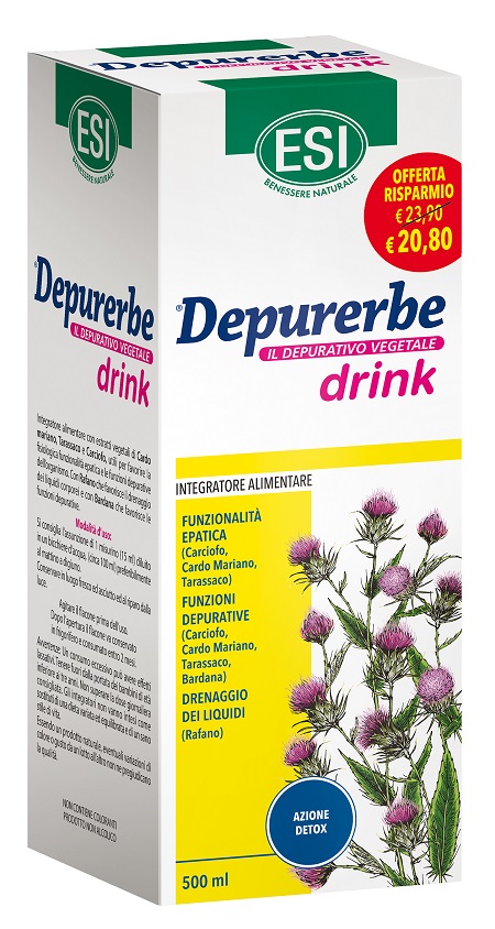 ESI DEPURERBE DRINK 500 ML - Newepa Srl