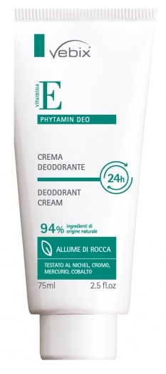 VEBIX PHYTAMIN E DEO PERFORMANCE CREMA DEO 24H-75ML ALLUME DI ROCCA - Newepa Srl