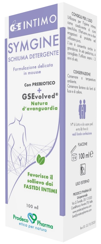GSE INTIMO SYMGINE SCHIUMA DETERGENTE 100 ML - Newepa Srl
