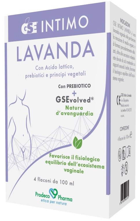 GSE INTIMO LAVANDA 4 FLACONI DA 100 ML - Newepa Srl