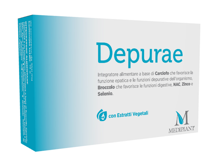 DEPURAE 20 COMPRESSE - Newepa Srl