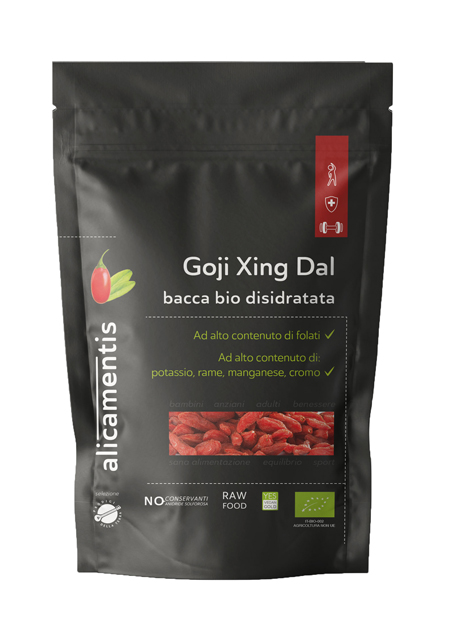 GOJI XING DAL BIO 190 G ALICAMENTIS - Newepa Srl