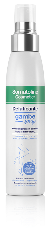 SOMATOLINE SKIN EXPERT DEFATICANTE GAMBE SPRAY 125 ML - Newepa Srl