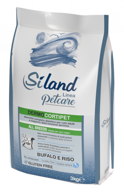 SILAND MANGIME SECCO DERMOCORTIPET ALL BREEDS 3 KG - Newepa Srl
