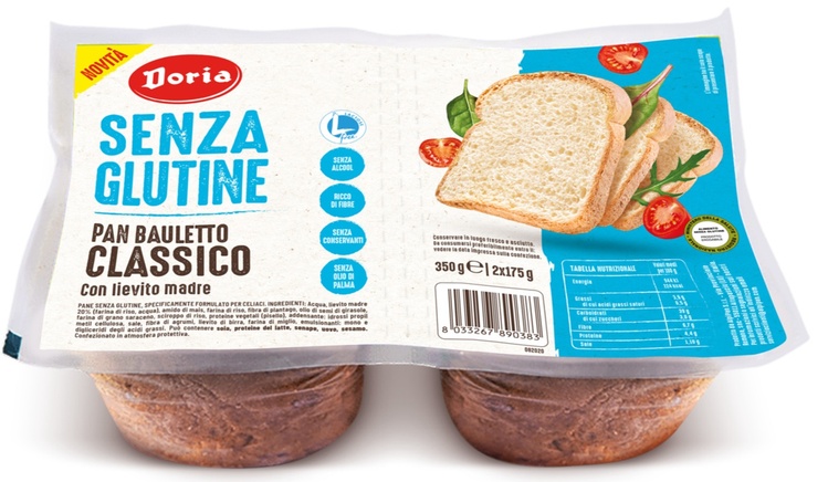 DORIA PAN BAULETTO CLASSICO 2X175 G - Newepa Srl