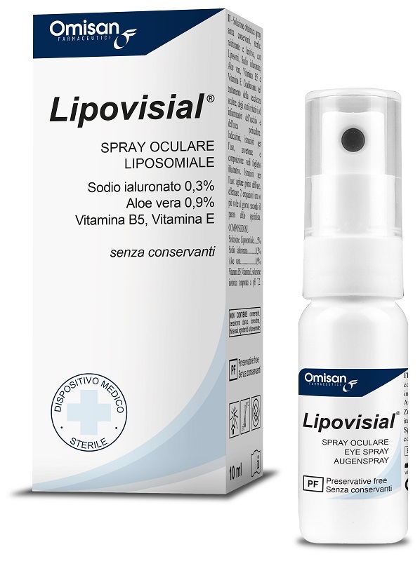 SPRAY OCULARE LIPOSOMIALE LIPOVISIAL 10 ML - Newepa Srl