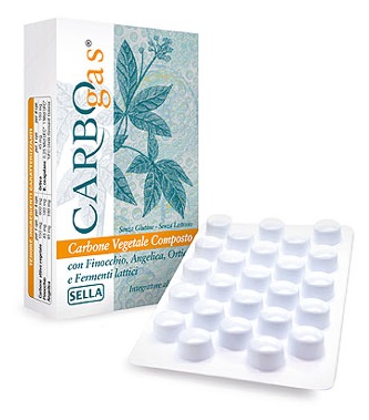 CARBOGAS 50 COMPRESSE - Newepa Srl