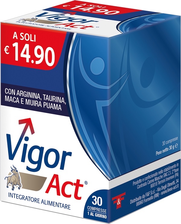 VIGOR ACT 30 COMPRESSE - Newepa Srl