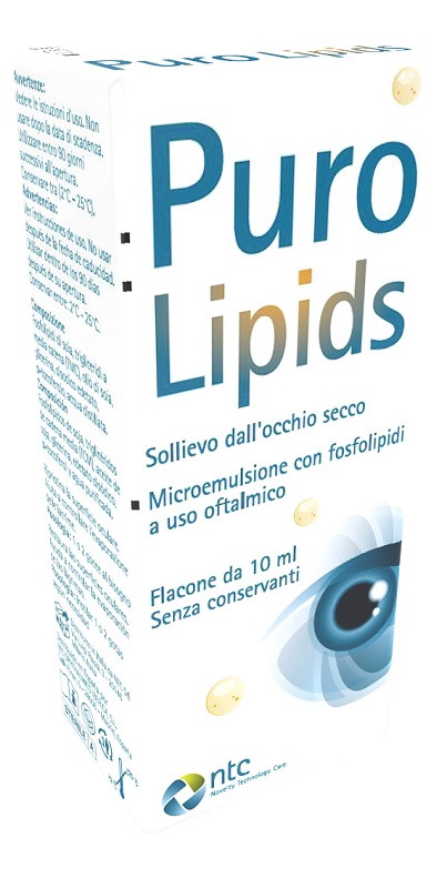 MICROEMULSIONE OFTALMICA PURO LIPIDS 10 ML - Newepa Srl