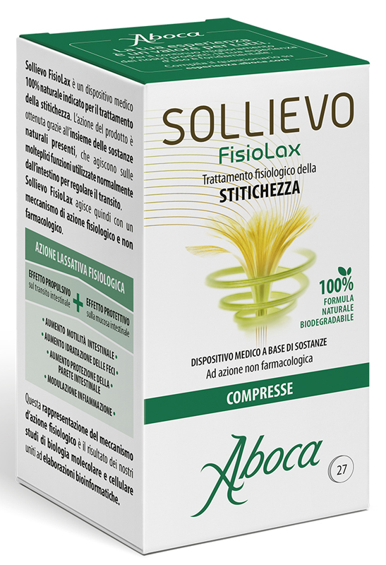 SOLLIEVO FISIOLAX 27 COMPRESSE - Newepa Srl