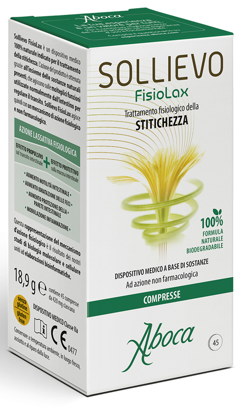 SOLLIEVO FISIOLAX 45 COMPRESSE - Newepa Srl