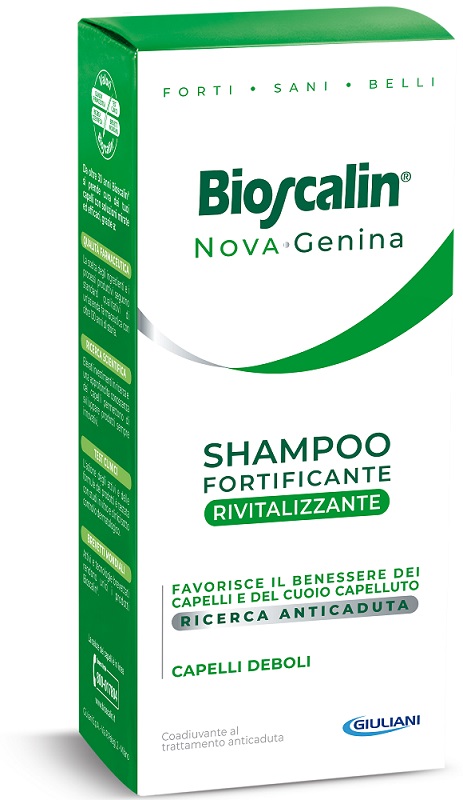 BIOSCALIN NOVA GENINA SHAMPOO RIVITALIZZANTE MAXI SIZE FLACONE 400 ML - Newepa Srl