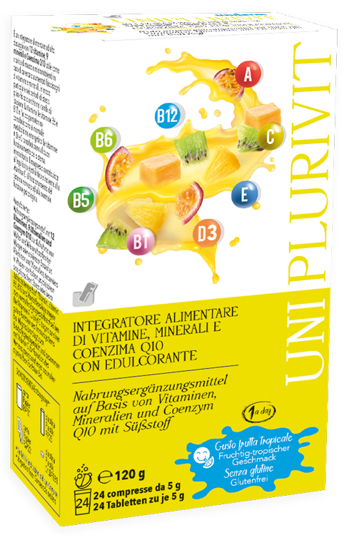 UNIPLURIVIT 24 COMPRESSE EFFERVESCENTI - Newepa Srl