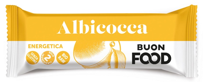BUON FOOD BARRETTA BIO ENERGETICA ALBICOCCA 48 G - Newepa Srl