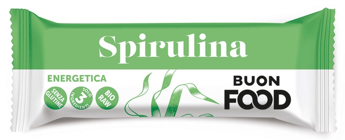 BUON FOOD BARRETTA BIO ENERGETICA SPIRULINA 48 G - Newepa Srl