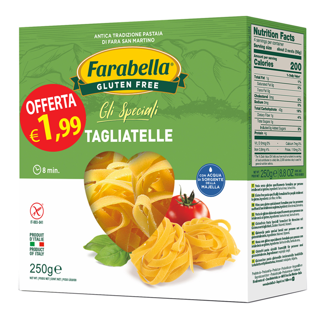 FARABELLA TAGLIATELLE 250G PROMO - Newepa Srl