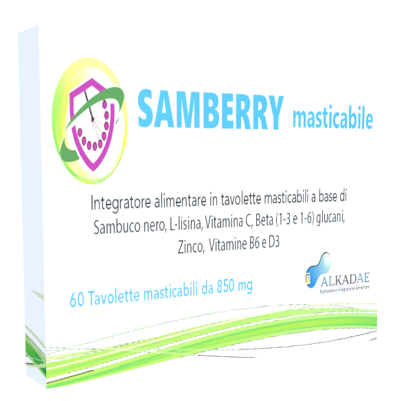 SAMBERRY MASTICABILE 60 TAVOLETTE - Newepa Srl