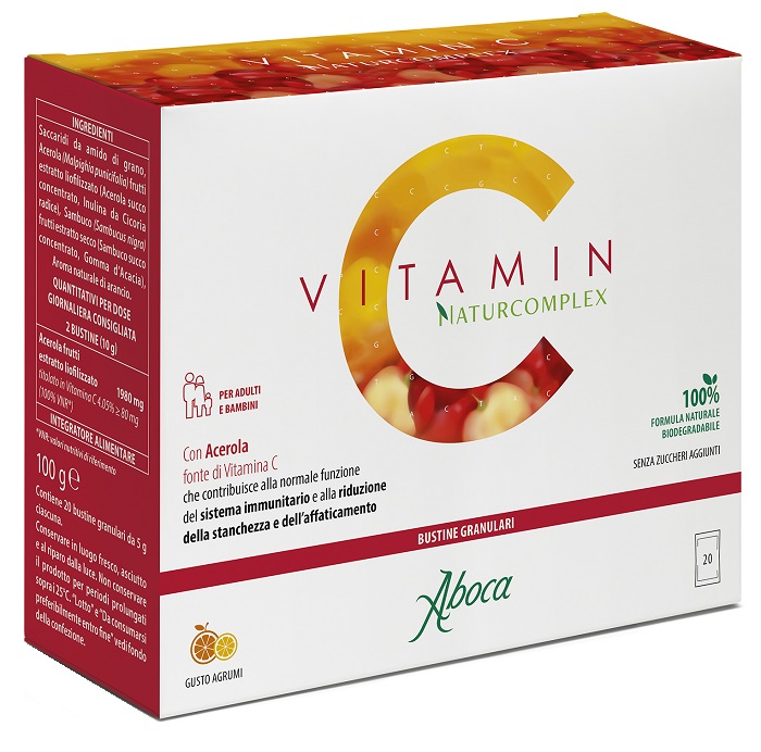 VITAMIN C NATURCOMPLEX 20 BUSTINE - Newepa Srl