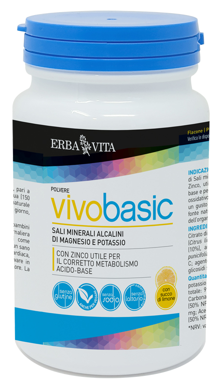 VIVOBASIC POLVERE CON SUCCO DI LIMONE 200 G - Newepa Srl