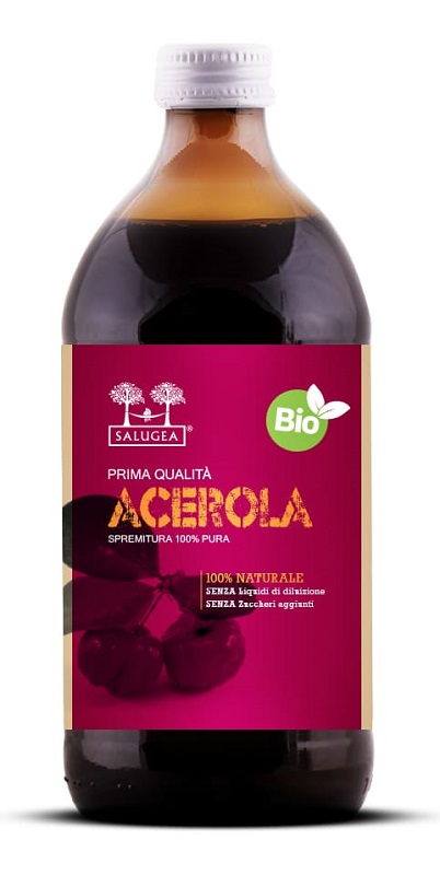 SALUGEA SUCCO ACEROLA BIO 500 ML - Newepa Srl