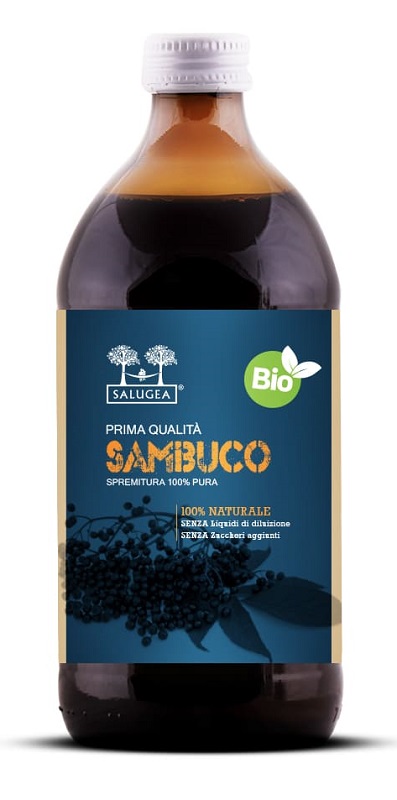 SALUGEA SUCCO SAMBUCO BIO 500 ML - Newepa Srl