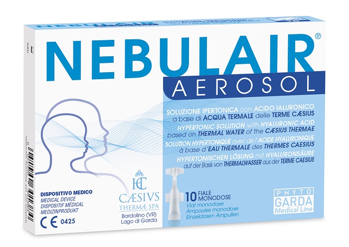 NEBULAIR AEROSOL SOLUZIONE IPERTONICA 10 FIALE MONODOSE 3 ML ACQTERM - Newepa Srl