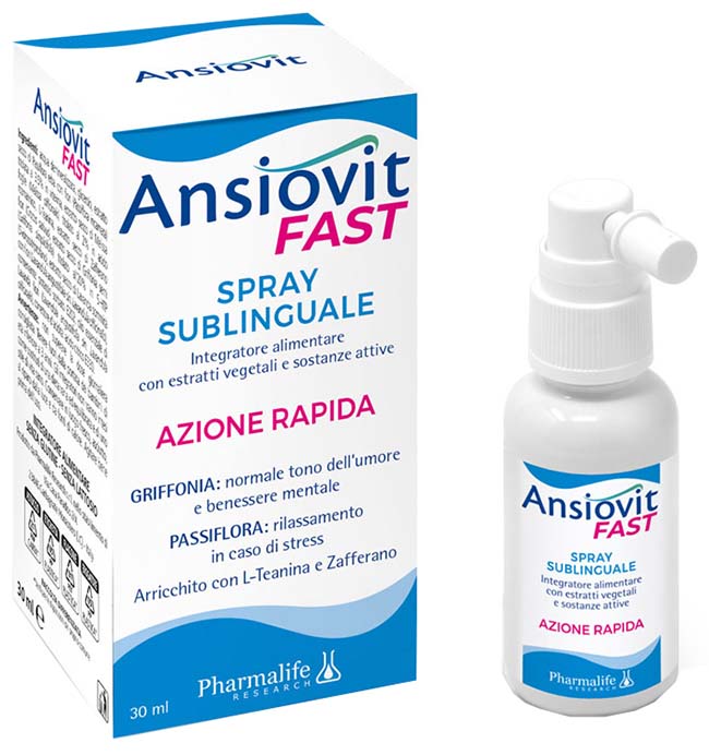 ANSIOVIT FAST SPRAY SUBLINGUALE 30 ML - Newepa Srl