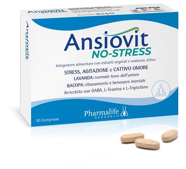 ANSIOVIT NO STRESS 30 COMPRESSE - Newepa Srl