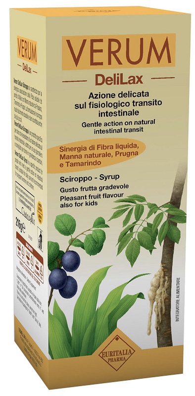 VERUM DELILAX SCIROPPO 216 G - Newepa Srl