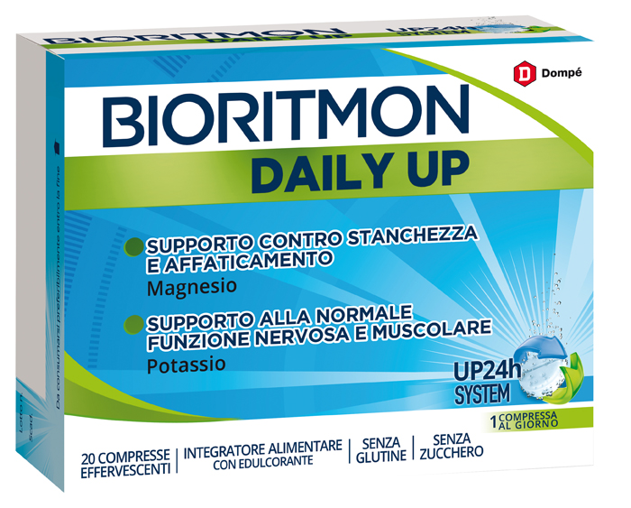 BIORITMON DAILY UP 20 COMPRESSE SENZA ZUCCHERO - Newepa Srl
