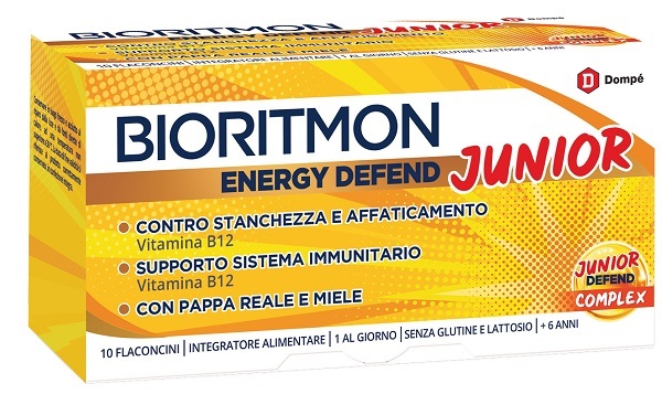 BIORITMON ENERGY DEFEND JUNIOR 10 FLACONCINI 10 ML - Newepa Srl