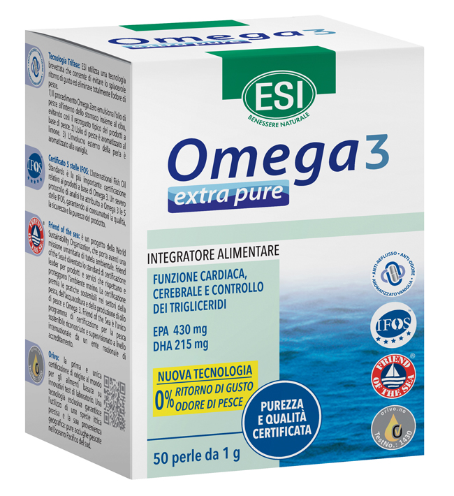 ESI OMEGA 3 EXTRA PURE 50 PERLE - Newepa Srl