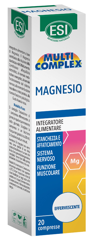 ESI MULTICOMPLEX MAGNESIO 20 COMPRESSE EFFERVESCENTI - Newepa Srl
