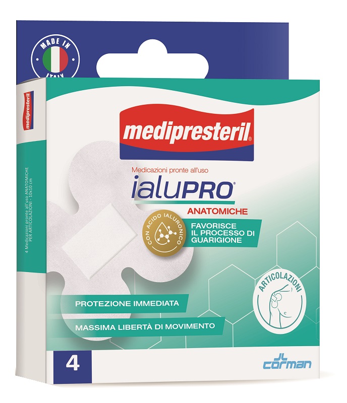MEDIPRESTERIL IALUPRO ARTICOLAZIONI 10X10 CM 4 PEZZI - Newepa Srl