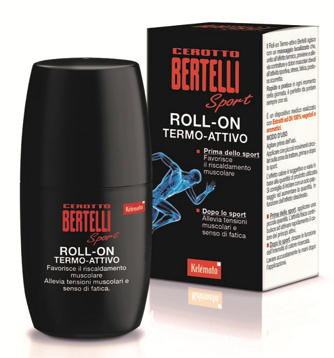 BERTELLI CEROTTO SPORT ROLL-ON TERMO-ATTIVO 50 ML - Newepa Srl