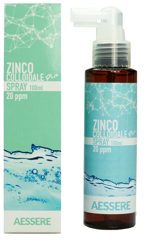 ZINCO COLLOIDALE PLUS SPRAY 20 PPM 100 ML - Newepa Srl