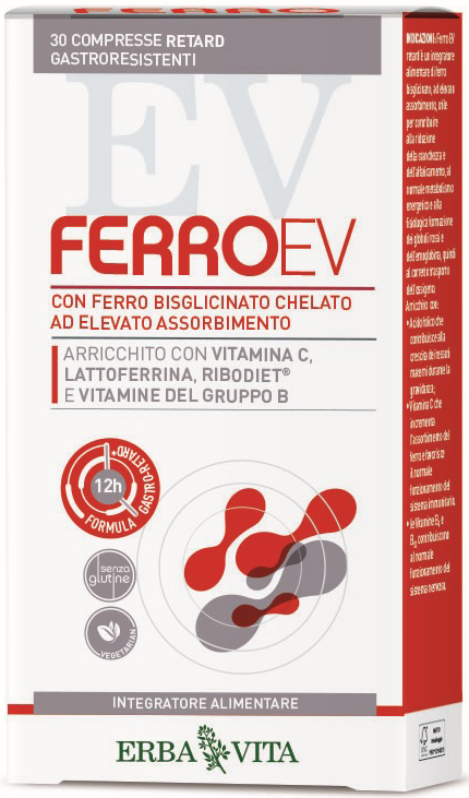 FERRO EV RETARD 30 COMPRESSE GASTRORESISTENTI - Newepa Srl