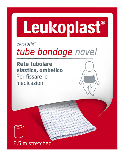 BENDA RETE ELASTOFIX LEUKOPLAST OMBELICO 2,50 M - Newepa Srl