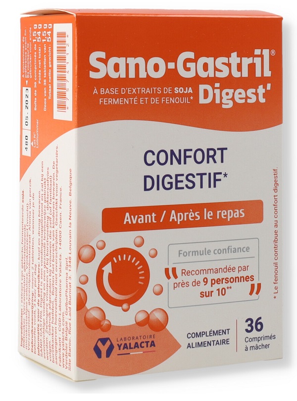 SANO GASTRIL DIGEST 36 COMPRESSE - Newepa Srl