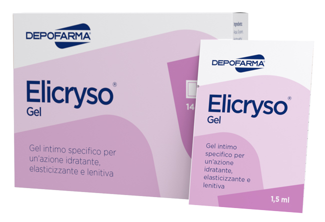 ELICRYSO GEL INTIMO IDRATANTE ELASTICIZZANTE E LENITIVO 14 BUSTINE DA 1,5 ML - Newepa Srl