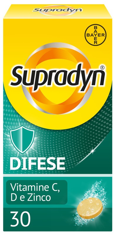 SUPRADYN DIFESE 30 COMPRESSE EFFERVESCENTI - Newepa Srl
