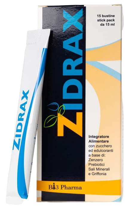 ZIDRAX 15 BUSTINE STICK PACK - Newepa Srl