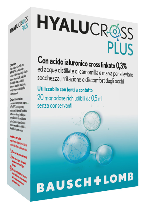 HYALUCROSS PLUS 20 FLACONCINI MONODOSE DA 0,5 ML - Newepa Srl