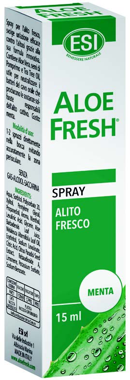 ESI ALOE FRESH SPRAY ALITO MENTA FORTE 15 ML - Newepa Srl