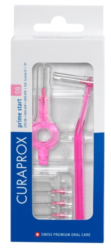CURAPROX CPS 08 SCOVOLINO PRIME START 08 PINK 5 PEZZI - Newepa Srl